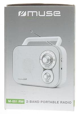 Radio Muse M051RW BLANCA Wit