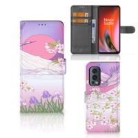 OnePlus Nord 2 5G | Telefoonhoesje | Met pasjeshouder | Bird Flying - thumbnail