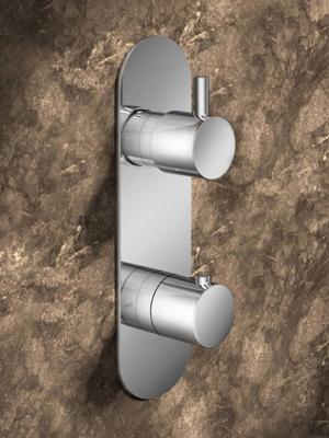 Hotbath Buddy Inbouw Thermostaat Met 3-Weg Omstel 052 - Chroom Hotbath Buddy Inbouw Thermostaat Met 3-Weg Omstel 052 - Chroom