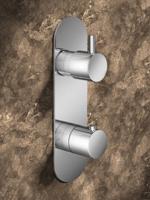 Hotbath Buddy Inbouw Thermostaat Met 3-Weg Omstel 052 - Chroom - thumbnail