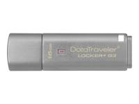 Kingston Technology DataTraveler Locker+ G3 16GB USB flash drive USB Type-A 3.2 Gen 1 (3.1 Gen 1) Zilver - thumbnail