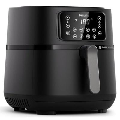 Philips Home HD9285/93 Airfryer 7.2 l 2000 W Appbased, Anti-aanbaklaag, BPA-vrij Zwart, Zilver Philips Home HD9285/93 Airfryer 7.2 l 2000 W Appbased, Anti-aanbaklaag, BPA-vrij Zwart, Zilver
