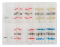 KS Tools 970.0720 Assortiment kabelschoenen 0.25 mm² - 6 mm² Wit, Rood, Blauw, Geel 30 onderdelen - thumbnail