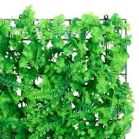 Hek met kunstvarenblad24 st 40x60 cm groen - thumbnail