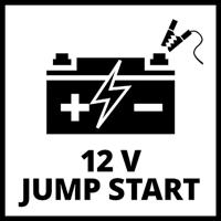 Einhell Snelstartsysteem CE-JS 12 1091521 Starthulpstroom: 200 A 2x USB-contact, Laadtoestandweergave - thumbnail
