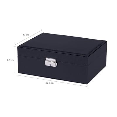 LYVION Sieradendoos - PU Leer - Zwart