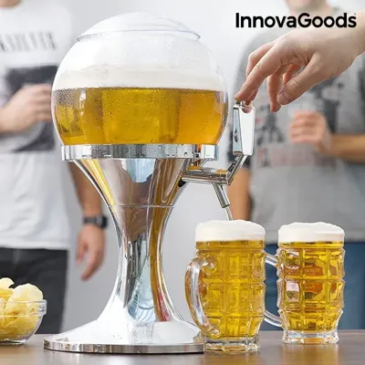 Koelende Bier Dispenser Ball InnovaGoods Koelende Bier Dispenser Ball InnovaGoods