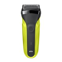 Braun 300s - Series 3 163305 Folie-scheerapparaat Zwart, Groen - thumbnail