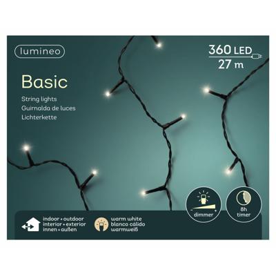 Basic Kerstverlichting 360 LED 27m WW