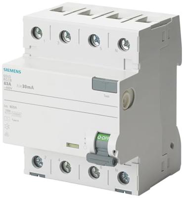 Siemens 5SV33426GV01 5SV3342-6GV01 Aardlekschakelaar A 25 A 0.03 A 400 V