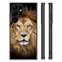 Samsung Galaxy S23 Ultra Dierenprint Telefoonhoesje Leeuw - thumbnail