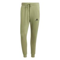 adidas Essentials Fleece Joggingbroek Olijfgroen Zwart - thumbnail