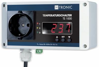 H-Tronic TS 1000 Temperatuurschakelaar -55 - 850 °C 3000 W H-Tronic TS 1000 Temperatuurschakelaar -55 - 850 °C 3000 W