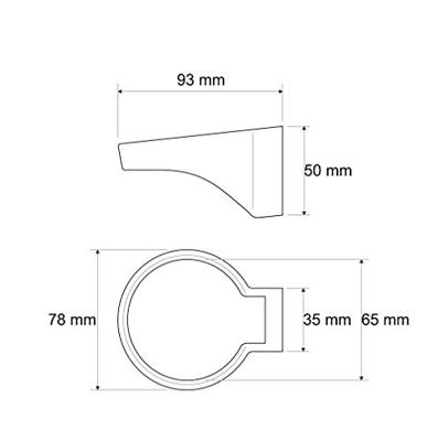 Valera 034/C Jolly chrome Haardroger Chroom 1 stuk(s)