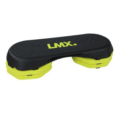 LMX. Professionele Aerobic Stepper l 3 hoogtes: 11, 16.5 en 22 cm