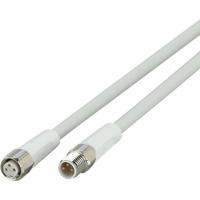 ifm Electronic EVF143 Verbindingskabel Aantal polen (sensoren): 3, 3 Stekker, recht, Bus, recht 0.6 m 1 stuk(s) - thumbnail