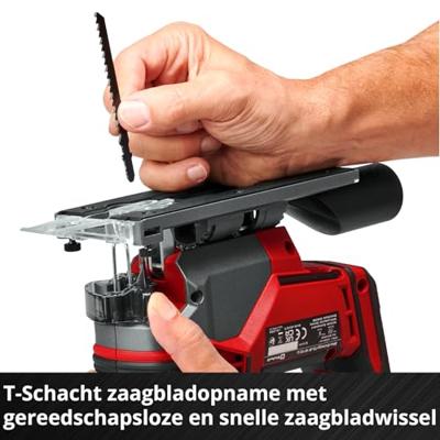 Einhell TE-JS 18/100 Li - Solo 4321270 Accu-decoupeerzaag Einhell TE-JS 18/100 Li - Solo 4321270 Accu-decoupeerzaag