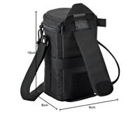 Lowepro Hoesje voor lenzen van 9 x 16 cm, kleur: zwart - thumbnail
