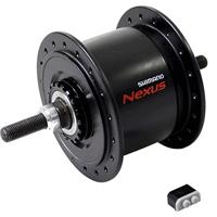 Shimano dynamonaaf 6v 3w dh-c6000 rb zwart - thumbnail