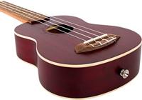 Flight Gemstone Series NUS380 Coral sopraan ukelele met gigbag - thumbnail