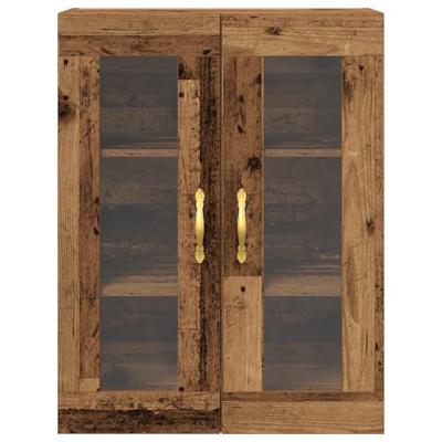 Wandkast Wandgemonteerd Oud hout 69.5 x 34 x 90 cm Bewerkt hout Wandkast Wandgemonteerd Oud hout 69.5 x 34 x 90 cm Bewerkt hout