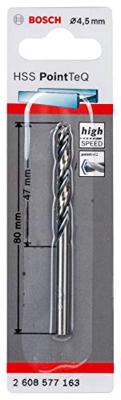 Bosch prof spiraalboor pointteq 4.5 mm
