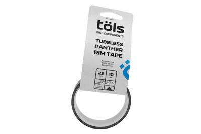 Töls Panther Tubeless velglint 23x10m - Zwart Töls Panther Tubeless velglint 23x10m - Zwart
