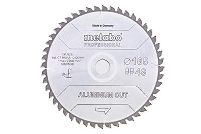 Metabo Accessoires Cirkelzaagblad | "Aluminium Cut Prof" | 190x30mm | Z52 FZ/TZ 5° neg - 628296000