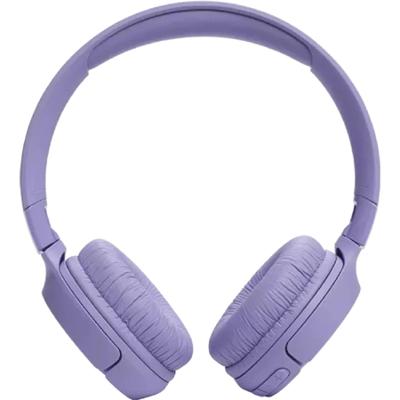 JBL Tune 520BT draadloze on-ear-koptelefoon in paars - Met JBL Pure Bass Sound, Bluetooth 5.3, handsfree bellen en 57 uur batterijduur