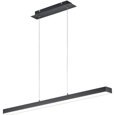 LED Hanglamp 18W - Dimbaar & Kleurinstelbaar - Mat Zwart Aluminium