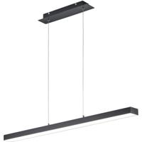LED Hanglamp 18W - Dimbaar & Kleurinstelbaar - Mat Zwart Aluminium - thumbnail