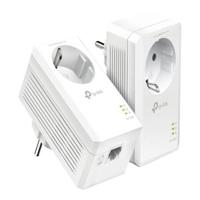 TP-Link TL-PA7017P KIT AV1000 Gigabit Passthrough Powerline Starterset Powerline Wit - thumbnail