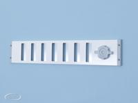 Aluminium Afsluitbaar Schuifrooster Opbouw 500 X 90mm - Alu - thumbnail