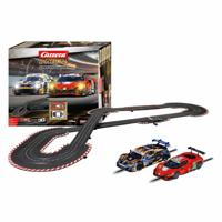 Carrera digitale racebaan 1:24 met 2 racewagens - thumbnail