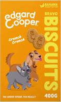 Edgard & Cooper Bravo Biscuits Banaan&Pindakaas hond 400 gram - thumbnail