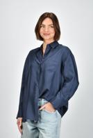 Weekend Max Mara blouse Ebbri 005 navy - thumbnail