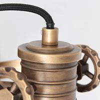 Steinhauer Wand leeslamp Sprocket industrieel 3357BR - thumbnail