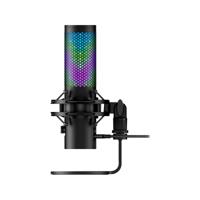 HyperX QuadCast 2 S - USB-microfoon voor streamers en contentmakers, 32-bits bitdiepte 192kHz samplingsnelheid, 100+ aRGB LED's, PC Win11, Mac, Steam Deck, USB-C - Zwart - thumbnail