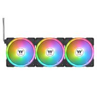 Thermaltake SWAFAN EX14 ARGB Premium Edition PC-ventilator Zwart (b x h x d) 140 x 140 x 25 mm Incl. LED-verlichting - thumbnail