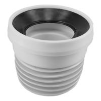 Riko closet manchet recht 100x110 mm wit - thumbnail