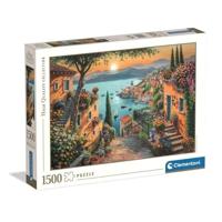 Clementoni legpuzzel kunst trappetje naar de haven, 1500st. - thumbnail