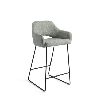 Jesper Home Yanai barkruk H65 Soft Sage slide black