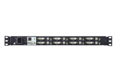 ATEN CL6708MW CH KVM-switch DVI Toetsenbord, USB 1920 x 1200 Pixel