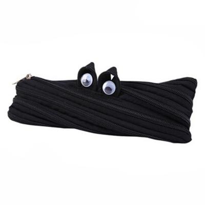 2 PC'S leuke nieuwigheid Candy kleuren rits monsters potlood zak meisje jongens school pen tas (zwart) 2 PC'S leuke nieuwigheid Candy kleuren rits monsters potlood zak meisje jongens school pen tas (zwart)