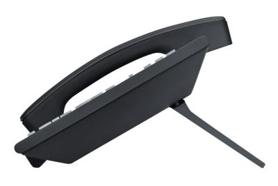 Auerswald COMfortel D-110 Vaste VoIP-telefoon Handsfree, Headsetaansluiting, Optisch belsignaal, PoE Grafisch display Zwart