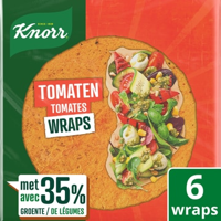 Knorr Wraps Tomaten 6 stuks bij Jumbo - thumbnail