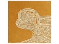 SVJ Home Decorations Apen Kussen - 40 x 60 cm - Fluweel - Geel - thumbnail