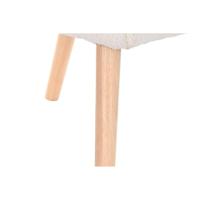 Leunstoel DKD Home Decor Crème Natuurlijk 65 x 75 x 96 cm - thumbnail