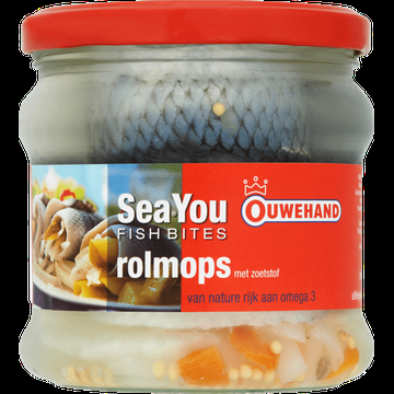 Ouwehand Sea You Fish Bites Rolmops 355 g bij Jumbo Ouwehand Sea You Fish Bites Rolmops 355 g bij Jumbo