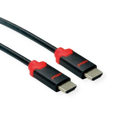 ROLINE 10K HDMI Ultra High Speed Kabel, M/M, zwart, 1,5 m ROLINE 10K HDMI Ultra High Speed Kabel, M/M, zwart, 1,5 m